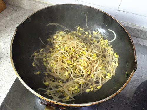凉拌豆芽#非转基因金步骤11