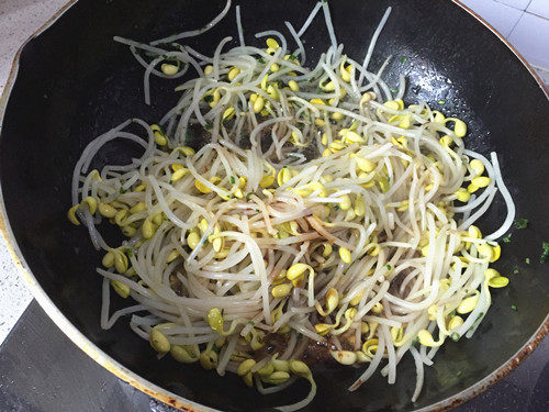 凉拌豆芽#非转基因金步骤10
