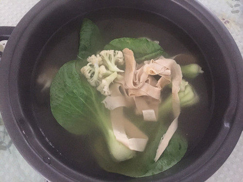 菌菇靓汤火锅步骤8