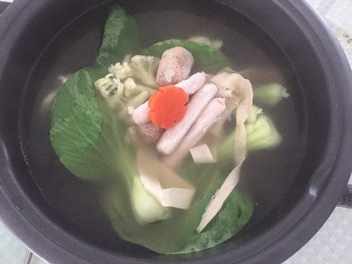 菌菇靓汤火锅步骤9