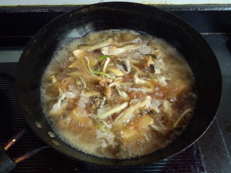 狗刚鱼炖豆腐步骤12