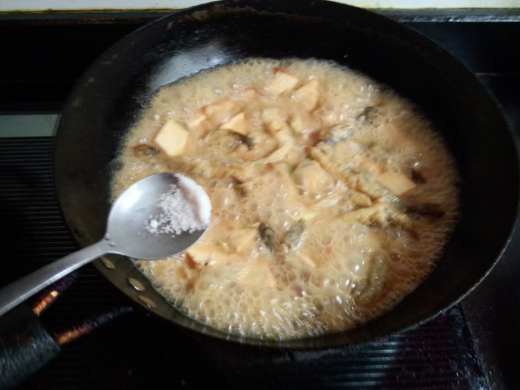 狗刚鱼炖豆腐步骤13