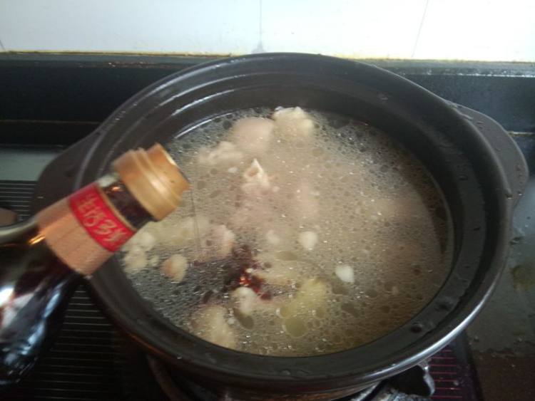 咖喱山羊肉粉丝煲步骤7