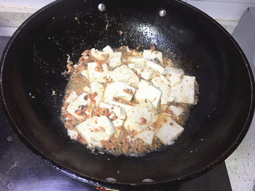 虾籽豆腐步骤7