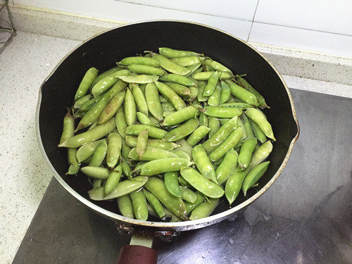 豌豆糊步骤1
