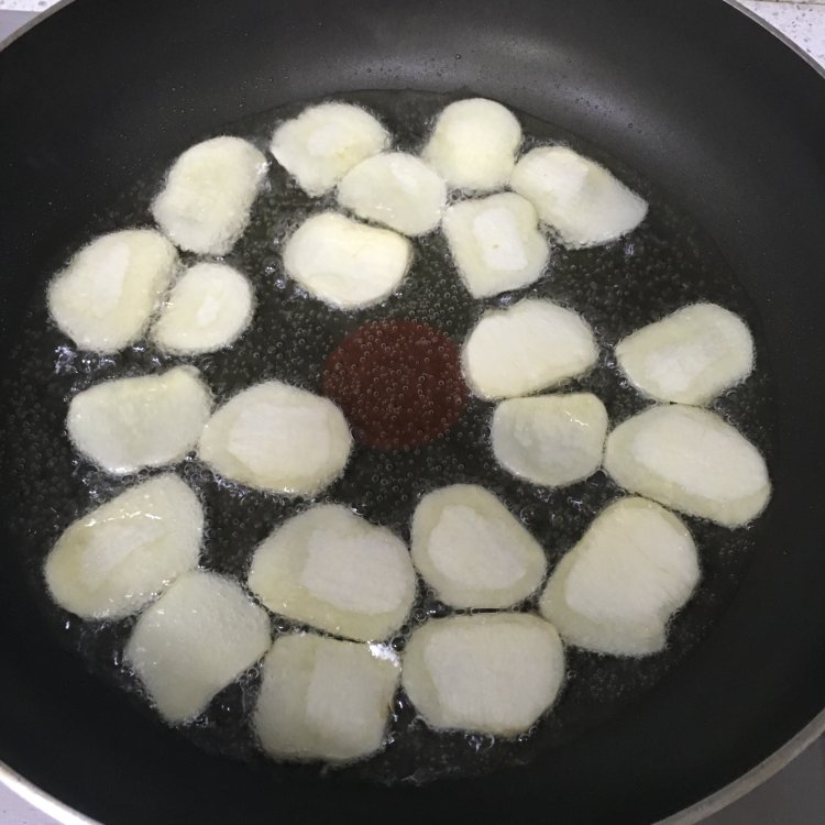 香炸茨菇片步骤6