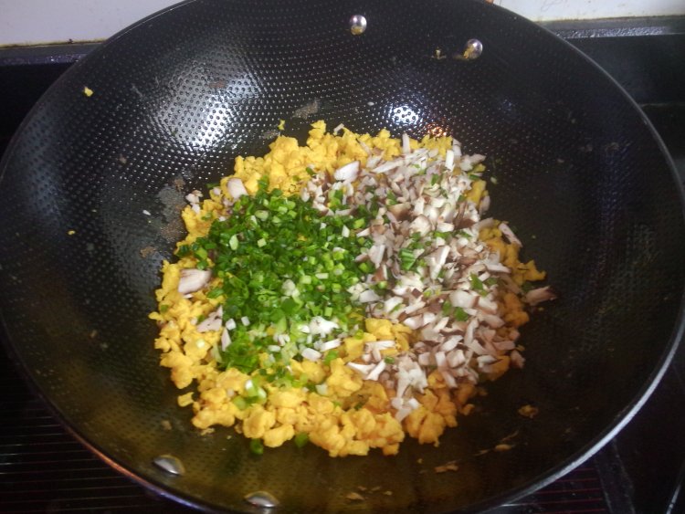 青菜鸡蛋蒸素馄饨步骤6