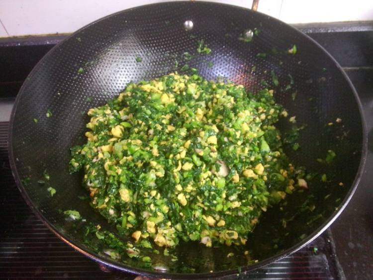 青菜鸡蛋蒸素馄饨步骤10