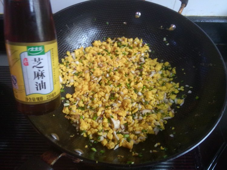 青菜鸡蛋蒸素馄饨步骤8