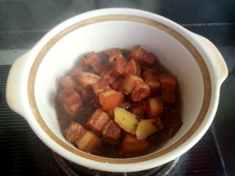 山药胡萝卜炖肉步骤6
