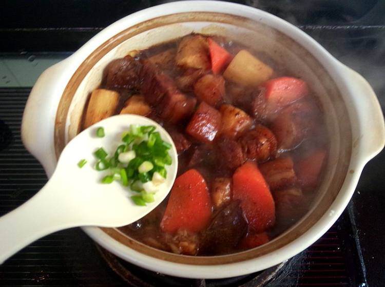 山药胡萝卜炖肉步骤9
