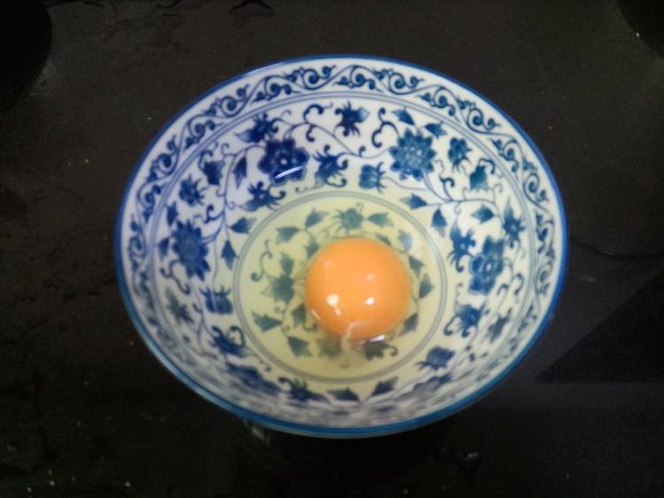 蟹肉蒸蛋步骤4
