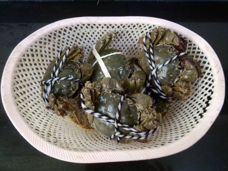 黄酒煮大闸蟹步骤1