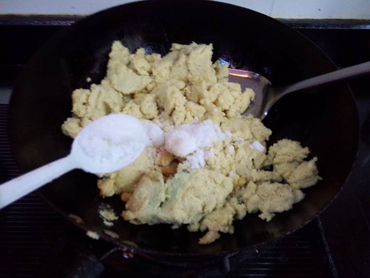 麻油绿豆糕步骤9