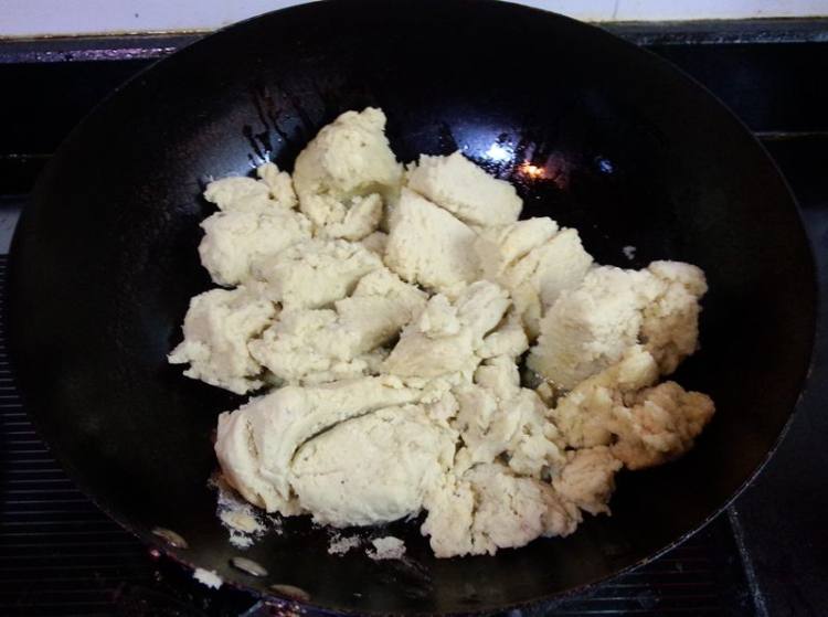 麻油绿豆糕步骤8