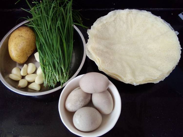 启东摊面饼步骤2