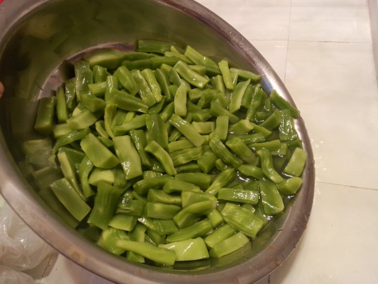 【手工美食】香辣脆莴步骤8