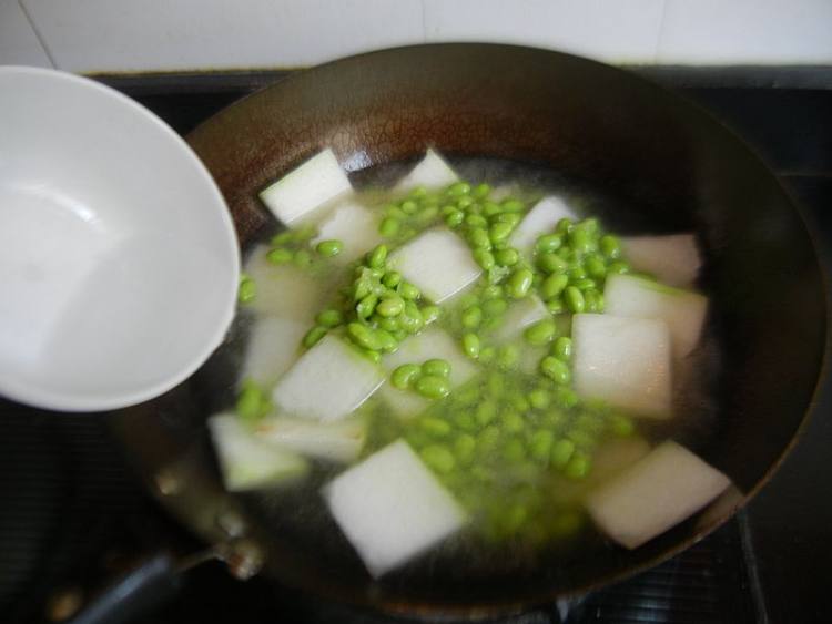 河虾紫菜冬瓜汤步骤8