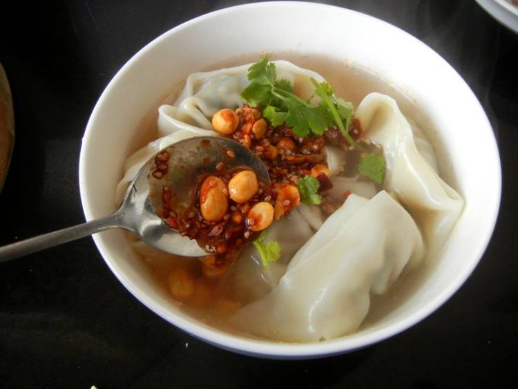 香辣芹菜馄饨步骤11