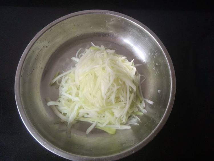 蛋皮拌菜杆步骤6