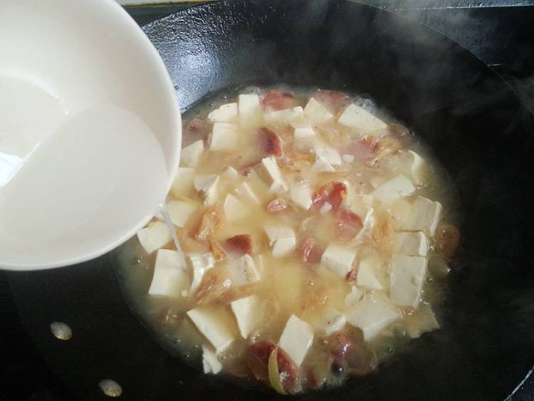 香肠豆腐羹步骤11
