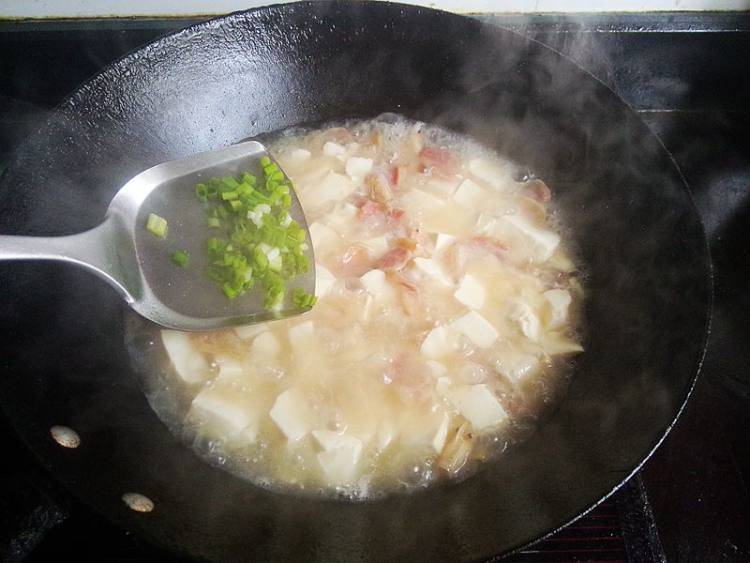 香肠豆腐羹步骤12