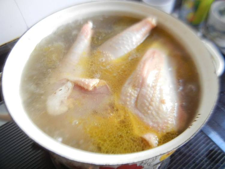 白切鸡腿步骤7