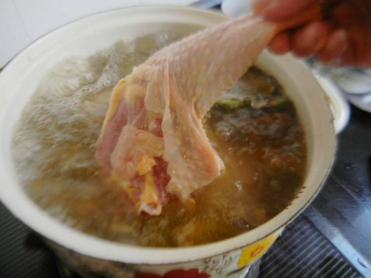 白切鸡腿步骤6