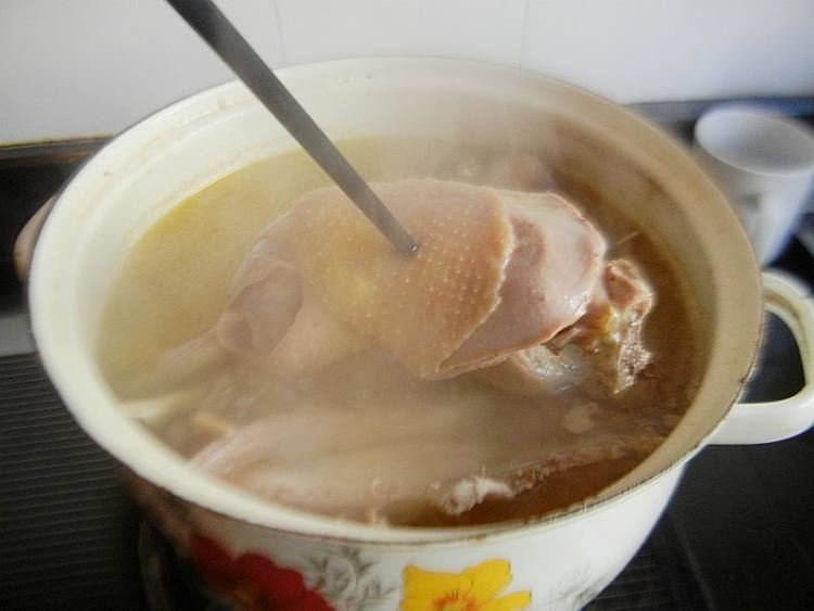 白切鸡腿步骤9