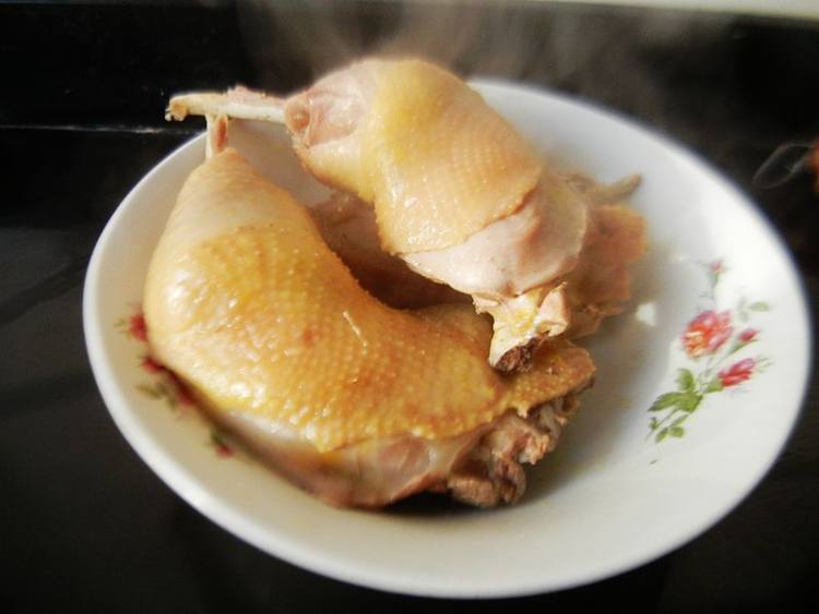 白切鸡腿步骤10