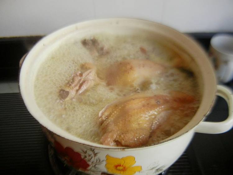 白切鸡腿步骤8