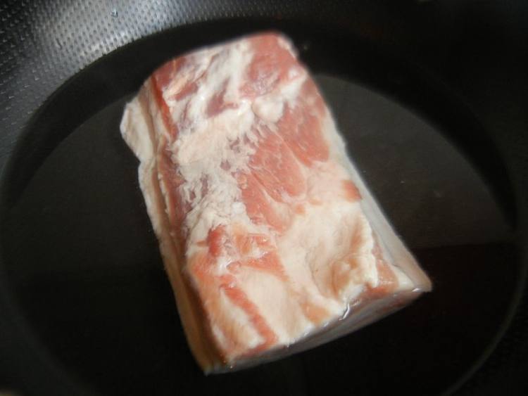 蛋烩五花肉步骤4