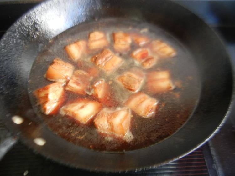 蛋烩五花肉步骤8