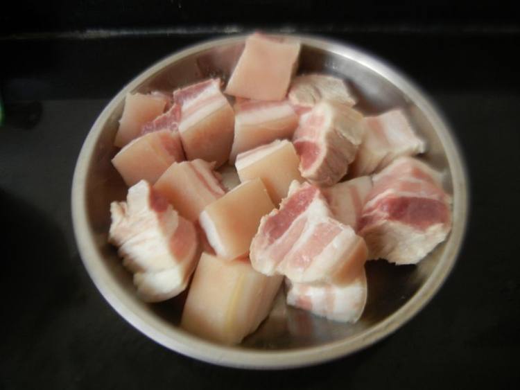 蛋烩五花肉步骤5