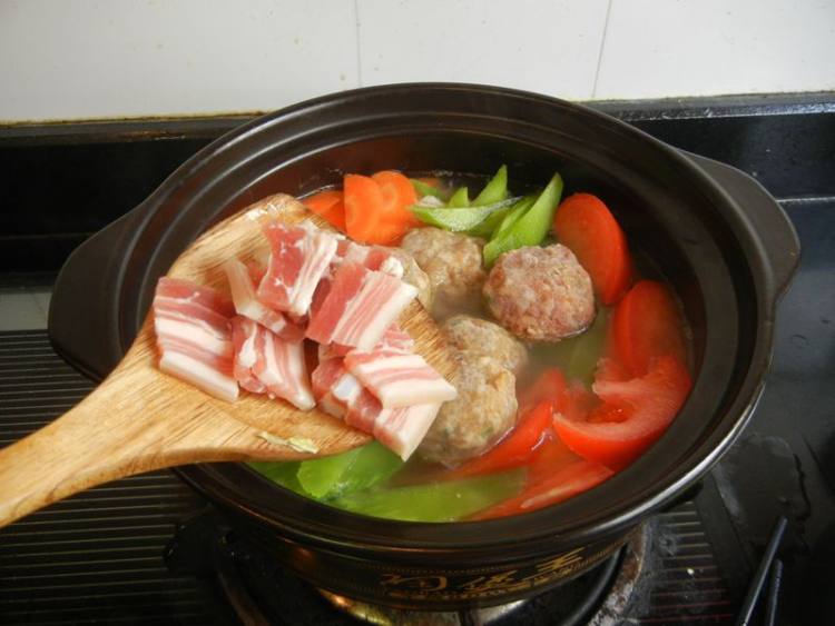 肉丸梭子蟹乱炖步骤9