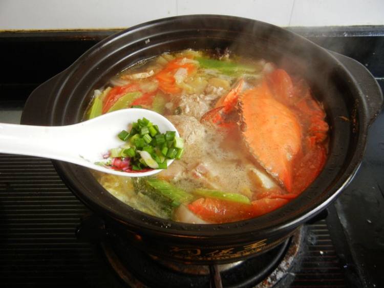 肉丸梭子蟹乱炖步骤12