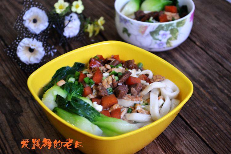 胡萝卜肉丁面条步骤15