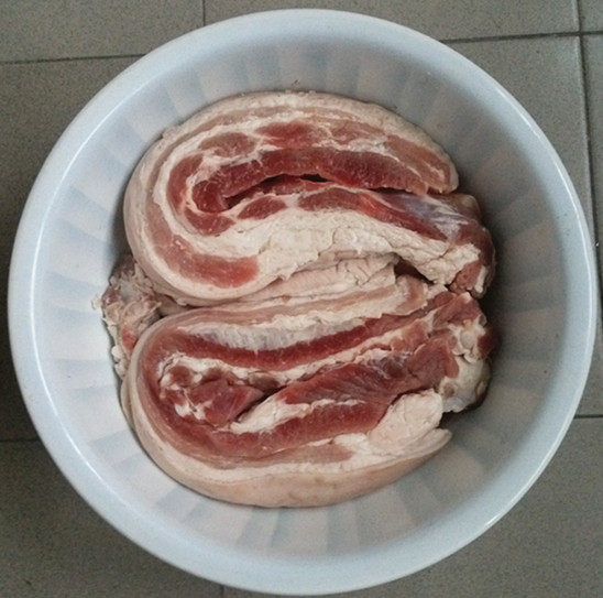 自制椒香咸肉步骤9