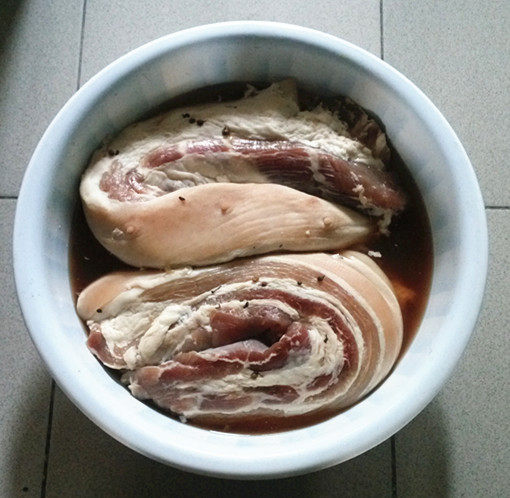 自制椒香咸肉步骤16