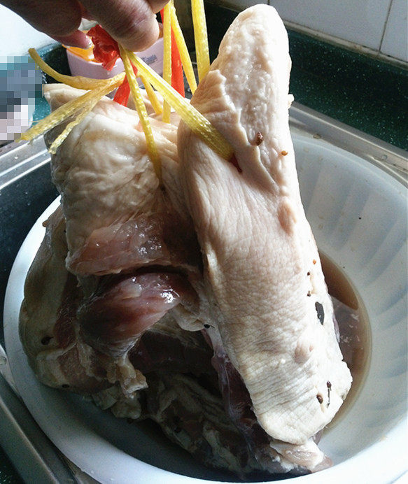 自制椒香咸肉步骤17