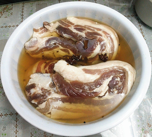 自制椒香咸肉步骤15