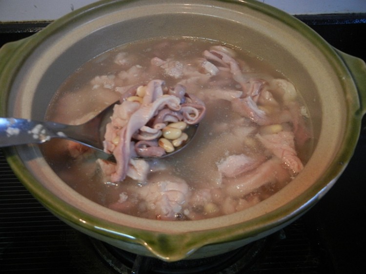 黄豆煲肚肺步骤21