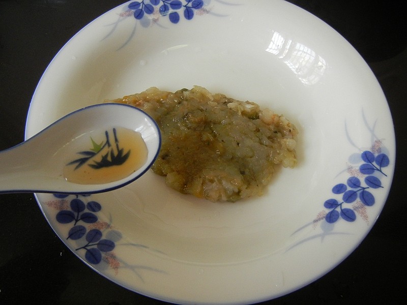 虾蓉蒸蛋羹步骤6