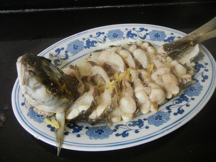 微波炉蒸鲻鱼步骤8