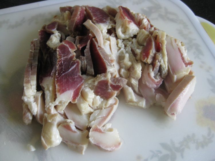 清蒸咸肉步骤2