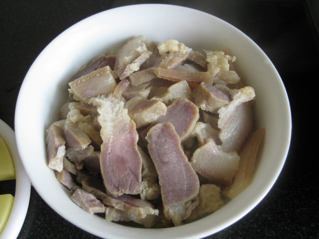 清蒸咸肉步骤4