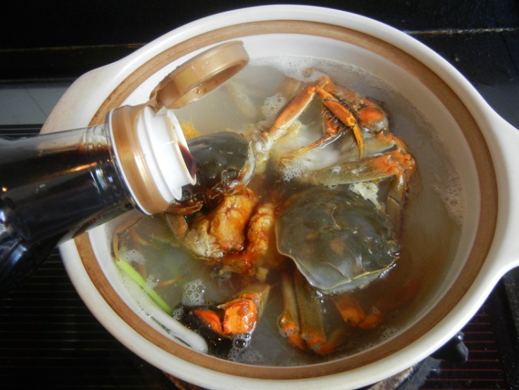 螃蟹粉丝煲步骤10