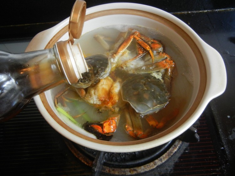 螃蟹粉丝煲步骤9