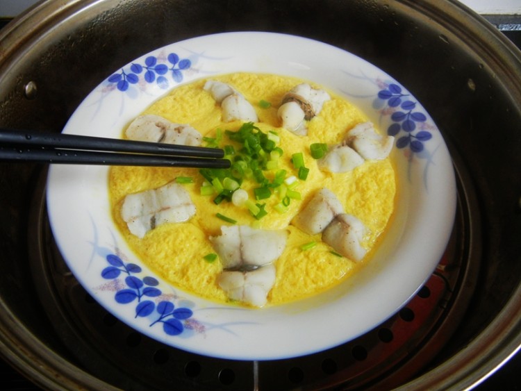黑鱼片蒸蛋步骤10