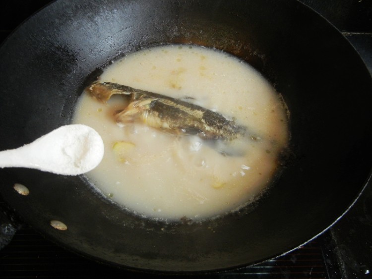 豆浆黄蜡丁汤步骤6